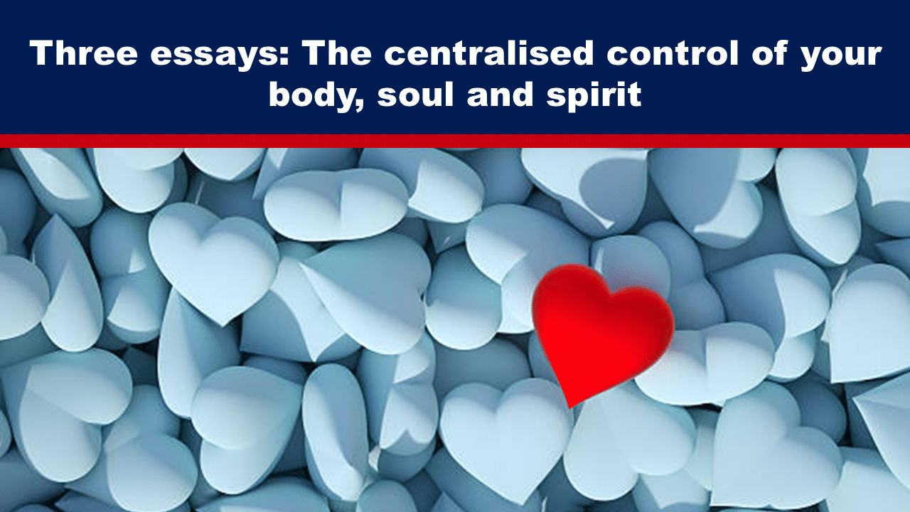 control over your body soul and spirit - The Expose Expose News Dive into enlightening essays! Discover the central control of body, soul, and spirit with a bold pop of red among soothing blue hearts.