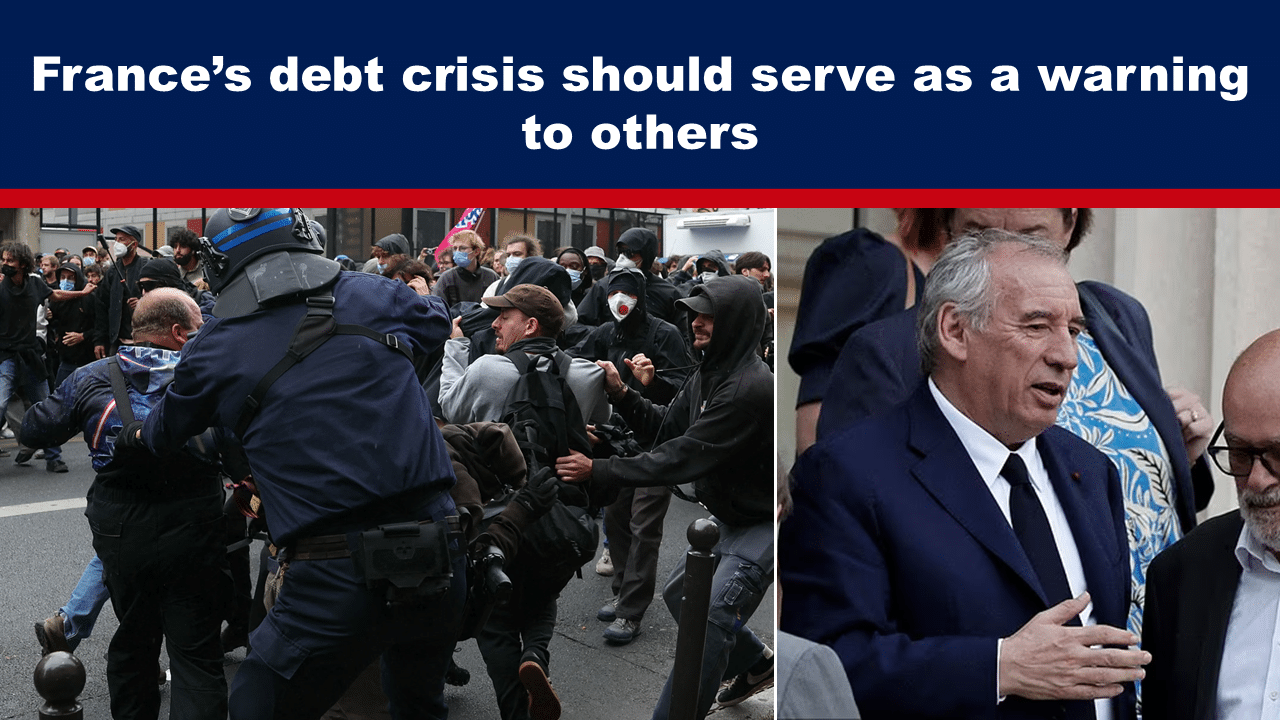 - The Expose Expose News: France's debt crisis stirs unrest, sparking warnings to the world. Protests and politics collide in dramatic scenes on the streets!