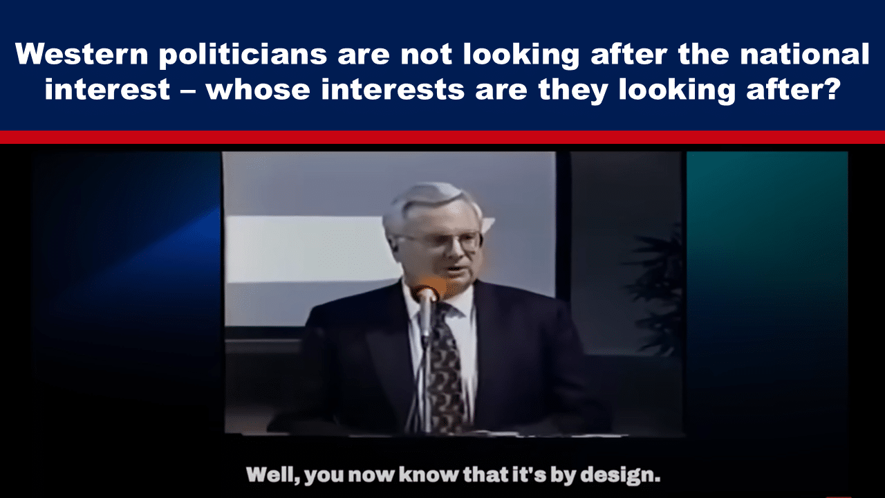 Expose News: Politician at the podium questions Western leaders' true interests, sparking debate on whose interests they're serving. - The Expose Expose News: Politician at the podium questions Western leaders' true interests, sparking debate on whose interests they're serving.