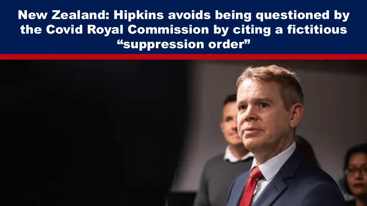 - The Expose Expose News: New Zealand drama: Hipkins dodges Covid inquiry using a mysterious "suppression order" excuse, stirring curiosity and buzz.